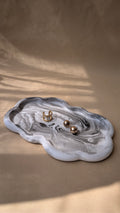 Marble Cloud Tray