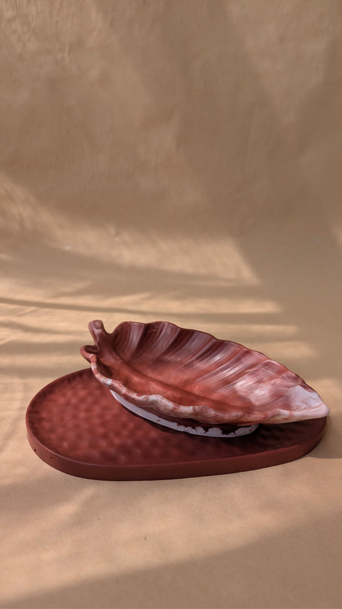Autumn Leaf Tray Set