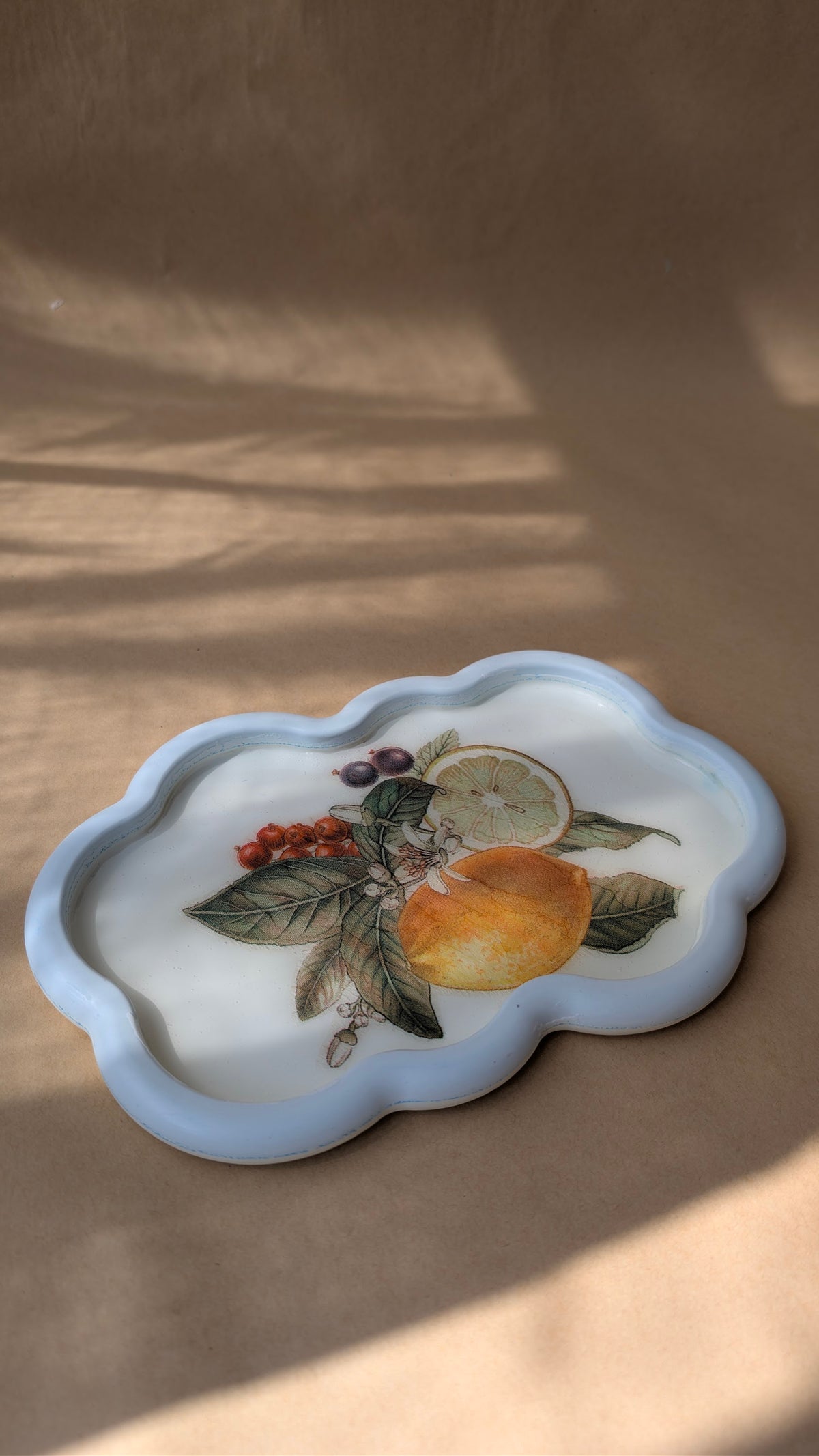 Citrus Cloud Tray