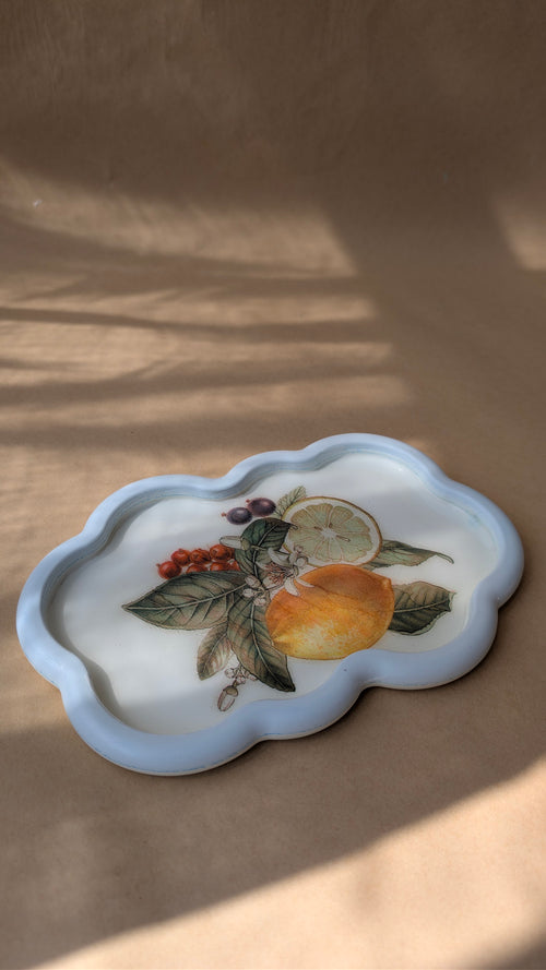 Citrus Cloud Tray