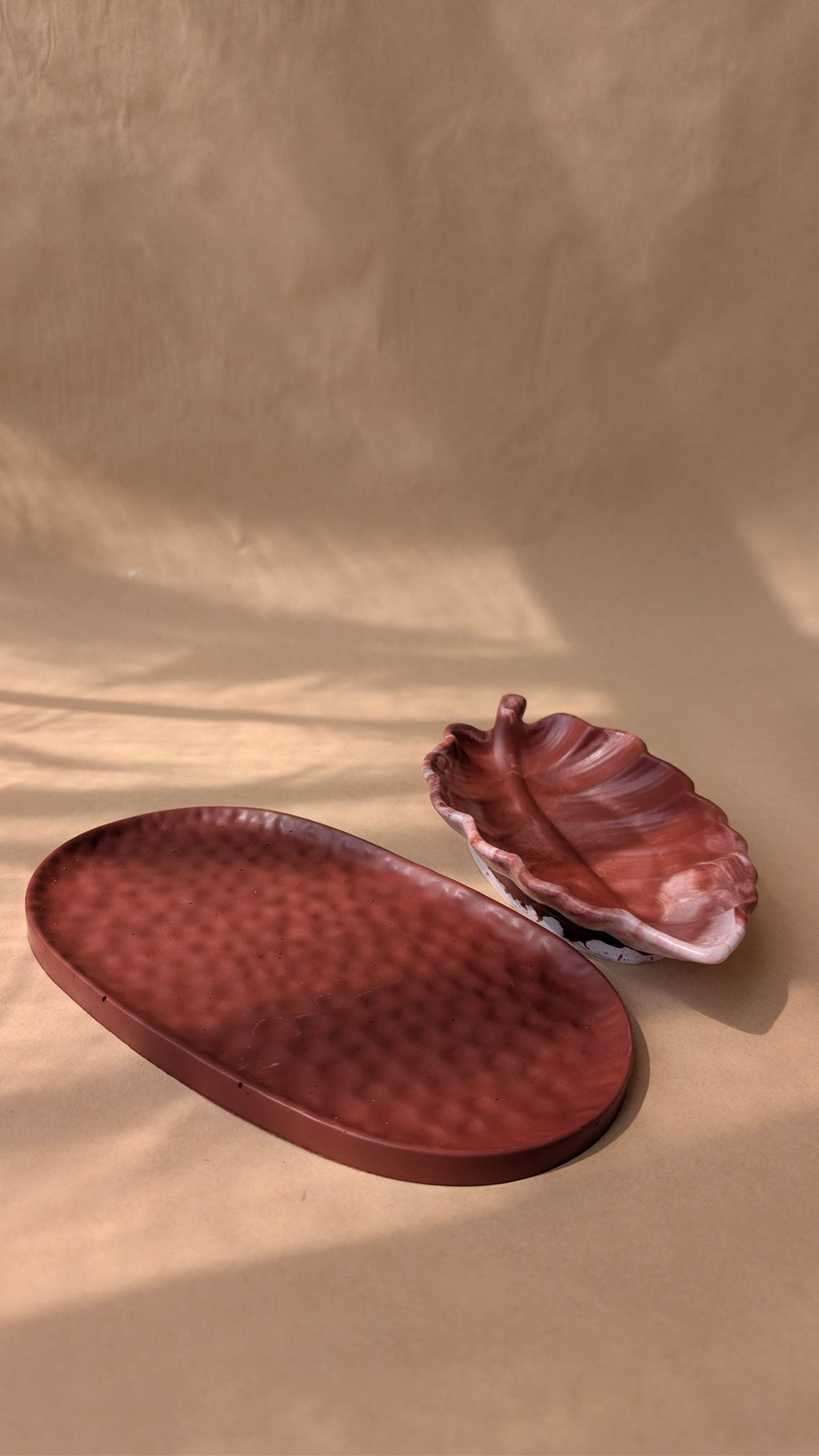 Autumn Leaf Tray Set
